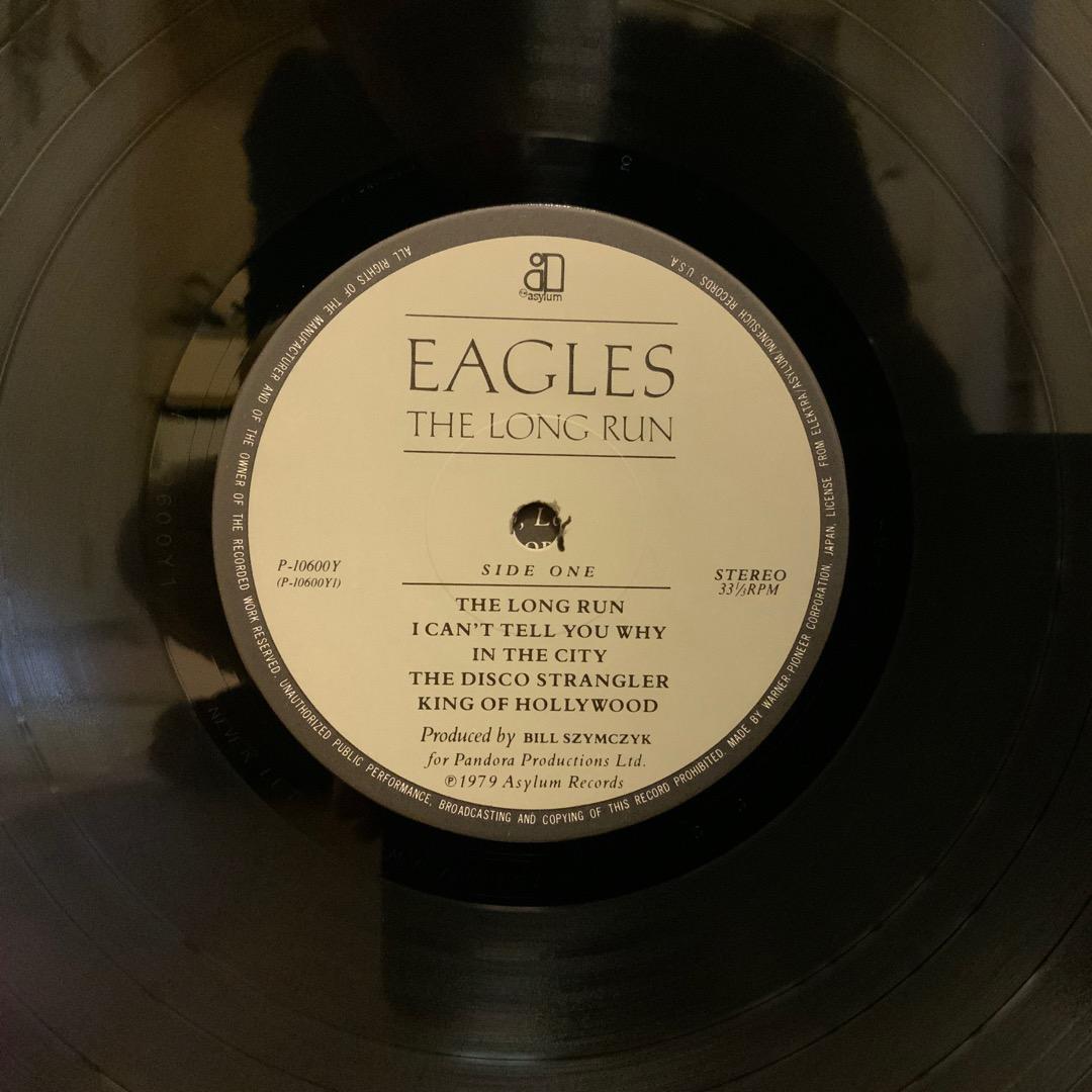 Eagles - The Long Run 1979 Japan LP Asylum P-10600Y Classic Rock Vinyl