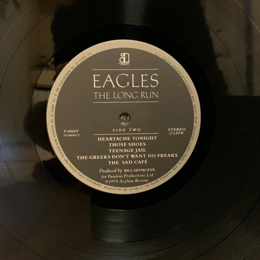 Eagles - The Long Run 1979 Japan LP Asylum P-10600Y Classic Rock Vinyl