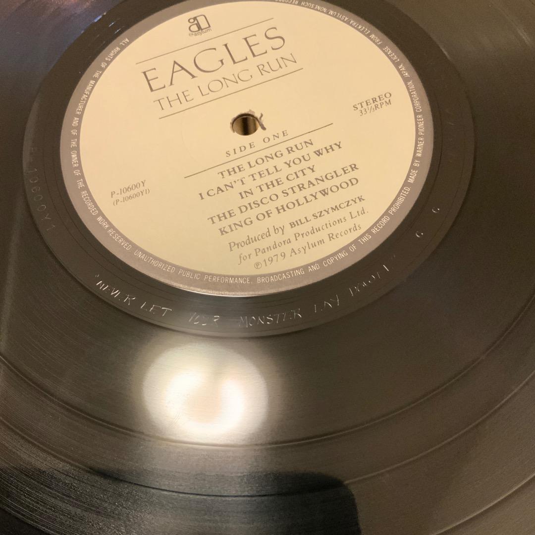 Eagles - The Long Run 1979 Japan LP Asylum P-10600Y Classic Rock Vinyl