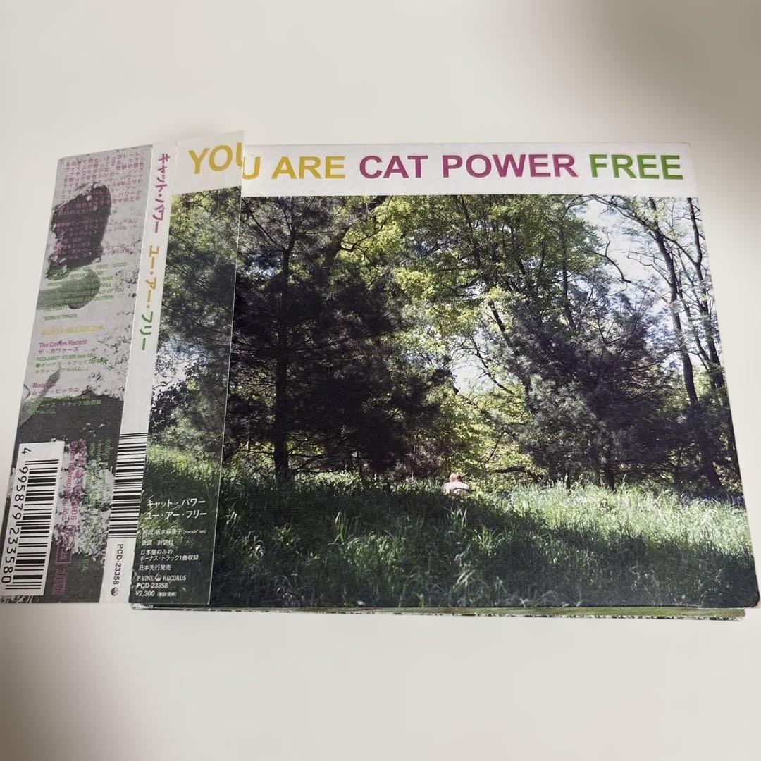 Cat Power You Are Free CD Japan Press with OBI P-VINE PCD-23358 Bonus Track