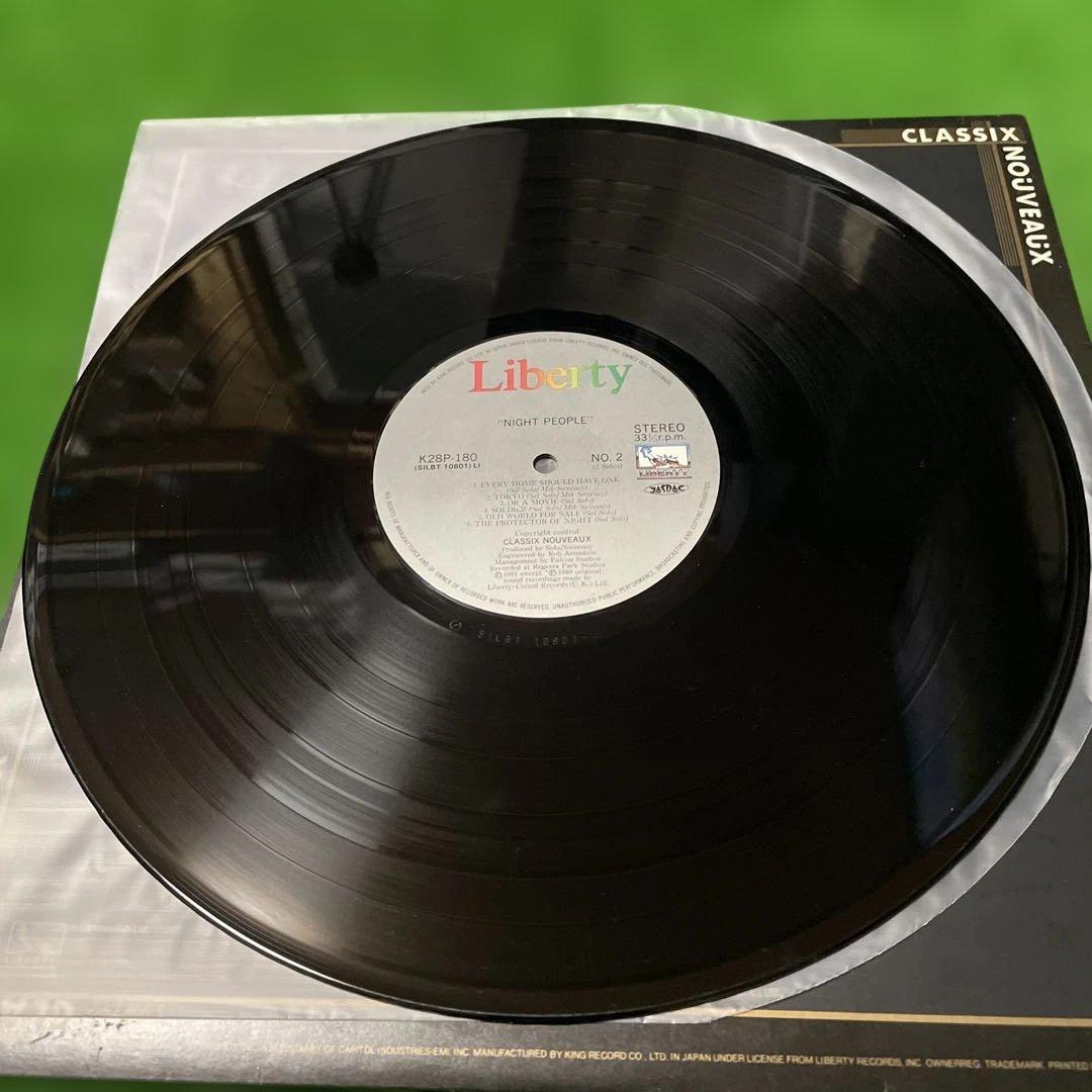 Classix Nouveaux - Night People LP Japan K28P-180 Synth Pop Romantic