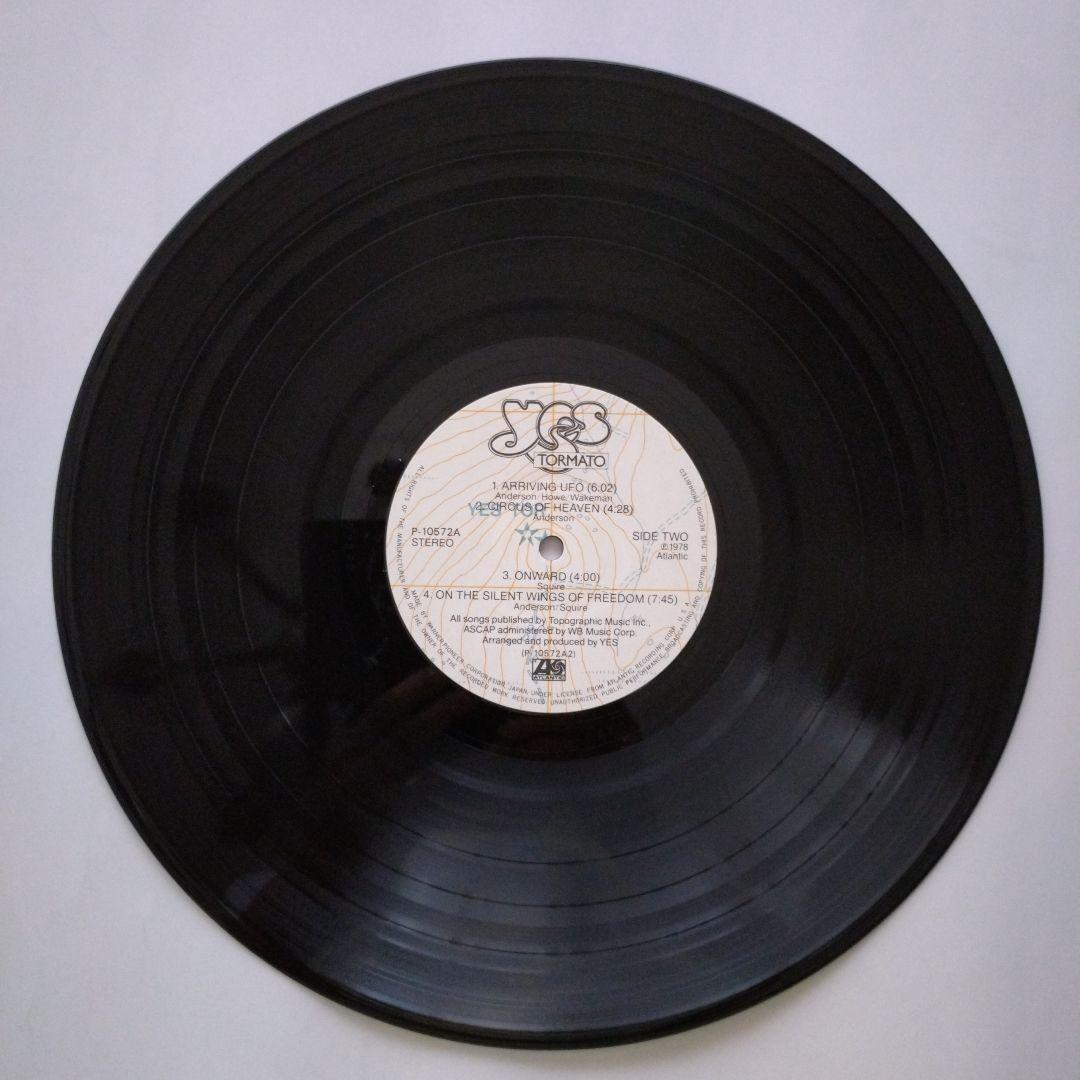 YES Tormato LP 1978 Japan Atlantic P-10572A Progressive Rock Vinyl w/ Obi