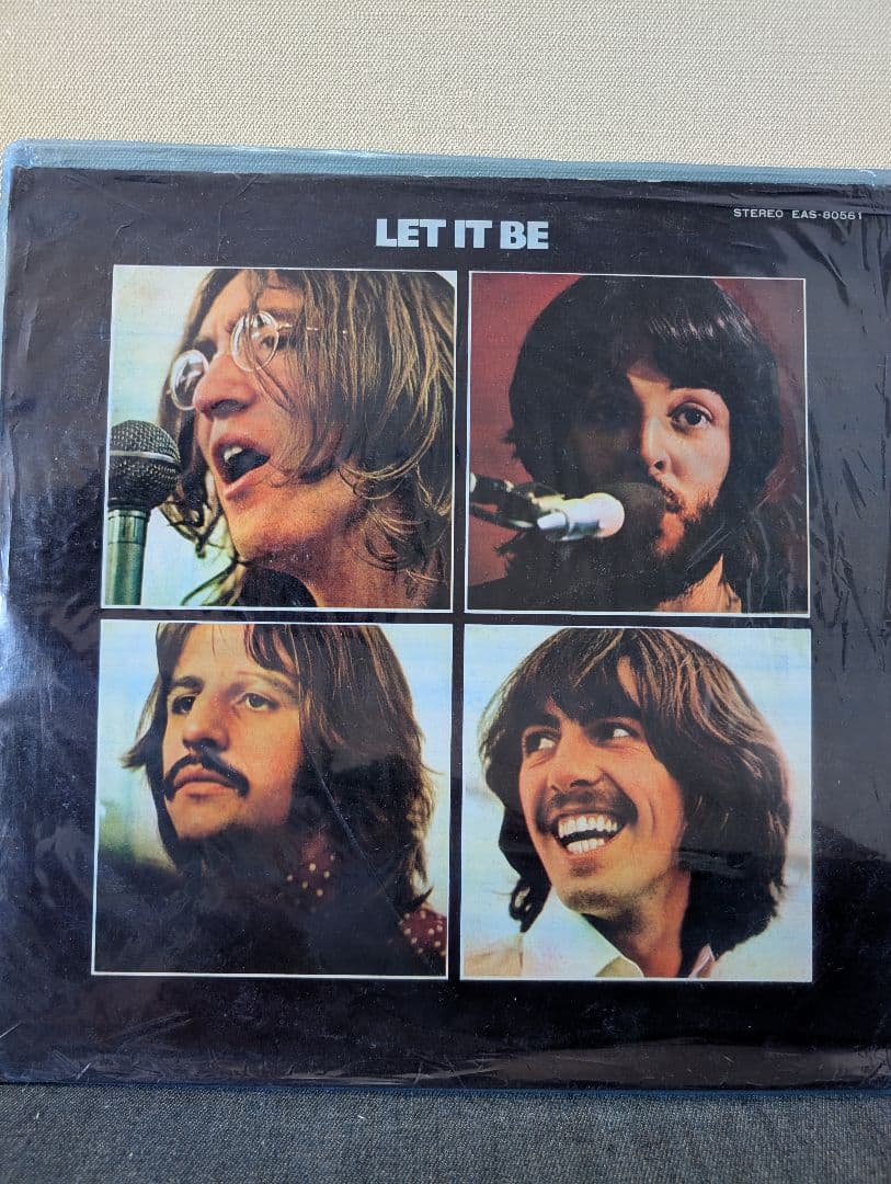 The Beatles - Let It Be LP Japan Pressing Apple Records EAS-80561 Rock