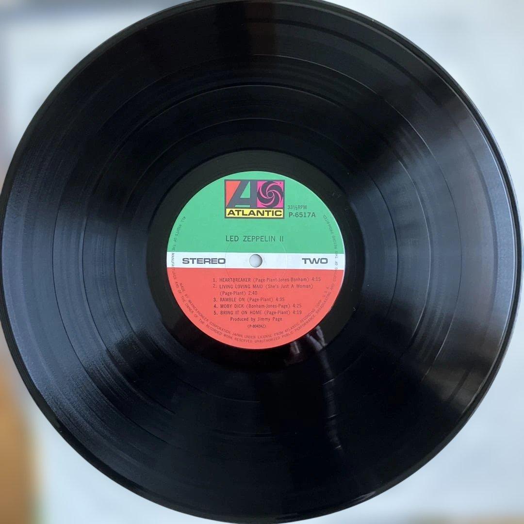 Led Zeppelin II OBI Record with Obi Japanese Domestic Vinyl Used | Japansoundstore