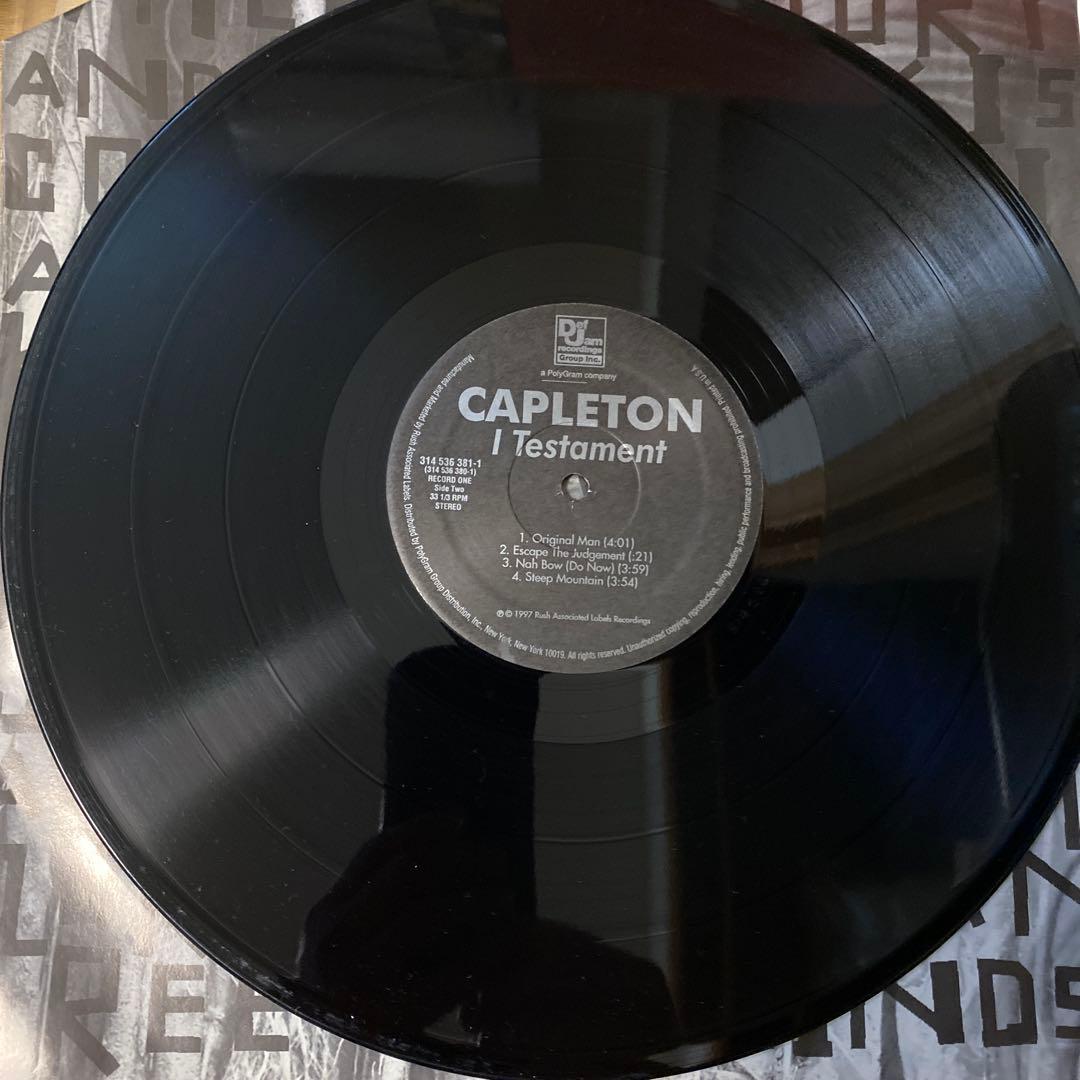 Capleton - I Testament 2LP Vinyl Record 1997 US Pressing Reggae Dancehall