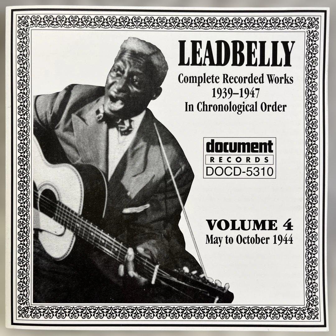 Leadbelly - Complete Recorded Works Vol. 4 (1939-1947) CD, 1994 Document Records