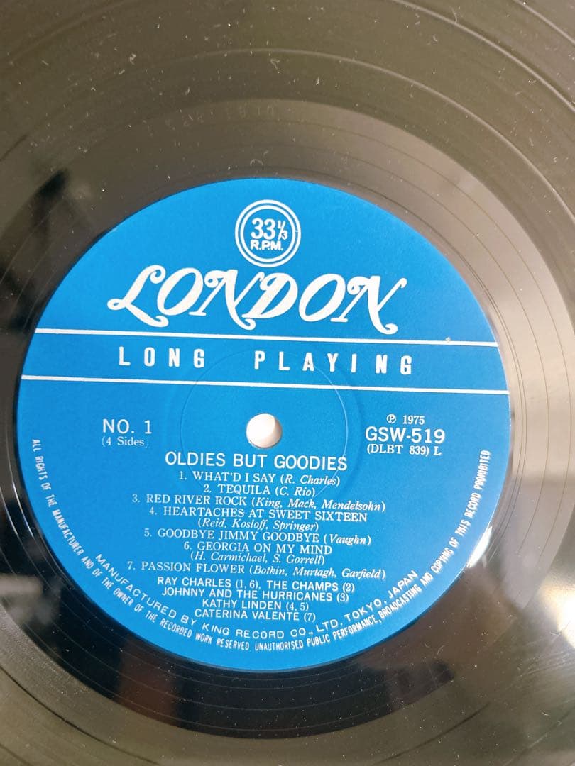 Various Artists - Oldies But Goodies - Japan 2LP Gatefold Compilation Vinyl