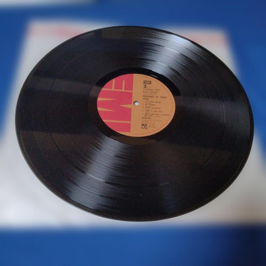 Strapps - Prisoner of Your Love Vinyl LP 1978 Japan EMI EMS-80999 Hard Rock