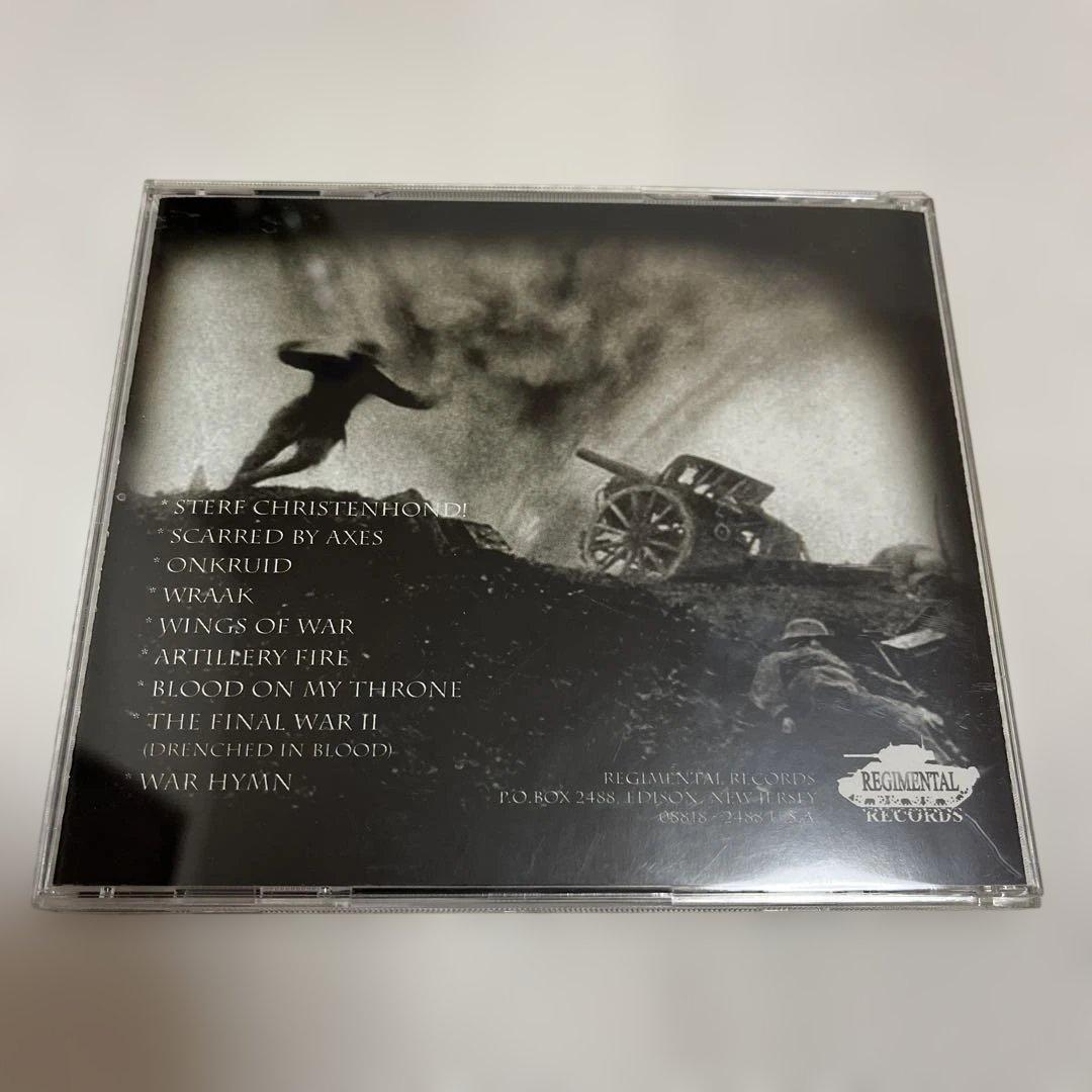 Warlust Trench War CD Limited 1000 Copies Black Metal Netherlands Import