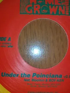 Moomin & BOY-KEN - Under the Poinciana - 7-inch Vinyl Single Japan Reggae