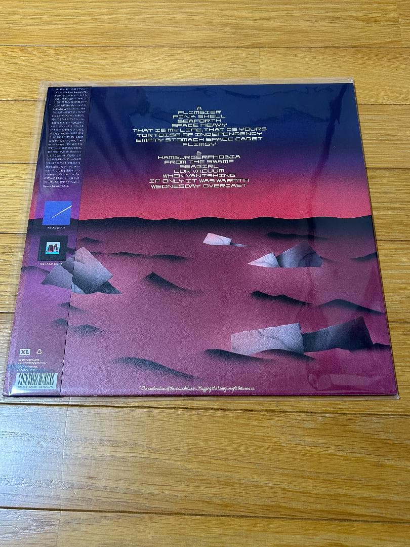King Krule Space Heavy LP Vinyl Japan Exclusive Clear Vinyl Obi Strip Mint
