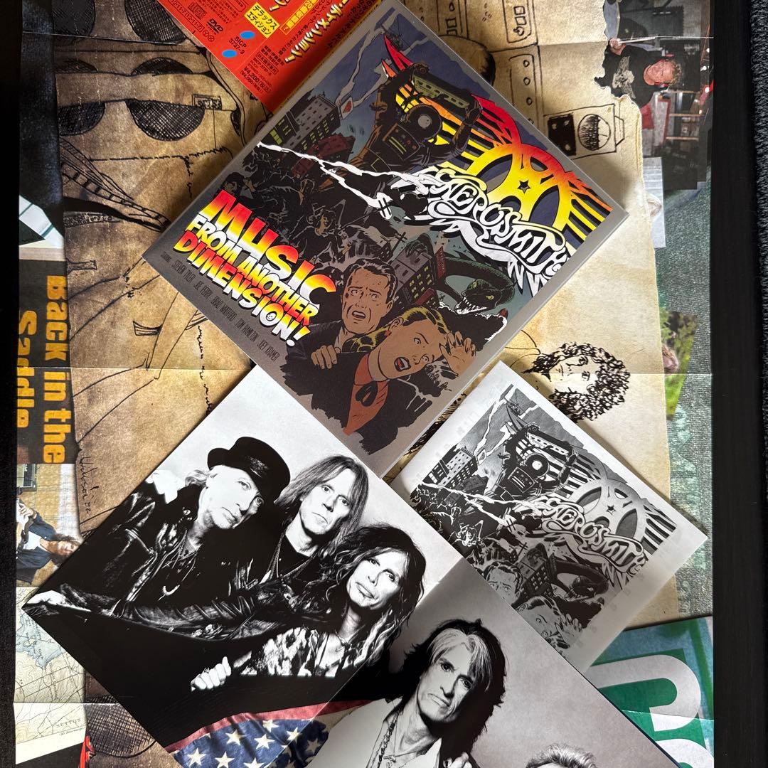 Aerosmith - Music From Another Dimension! 2CD+DVD Japan Press w/ OBI Limited Ed