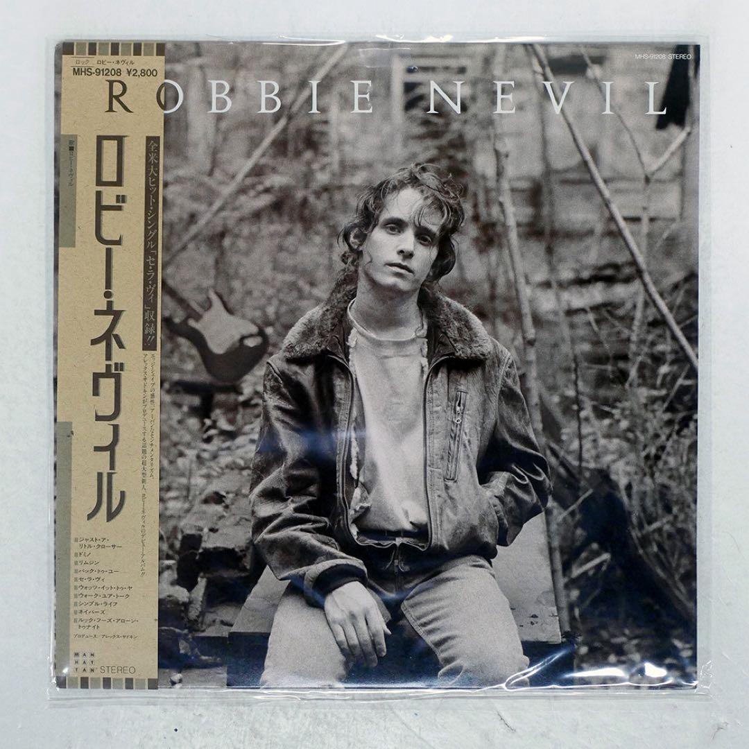 Robbie Nevil - Robbie Nevil Vinyl LP Japan 1986 Manhattan MHS-91208 W/ OBI