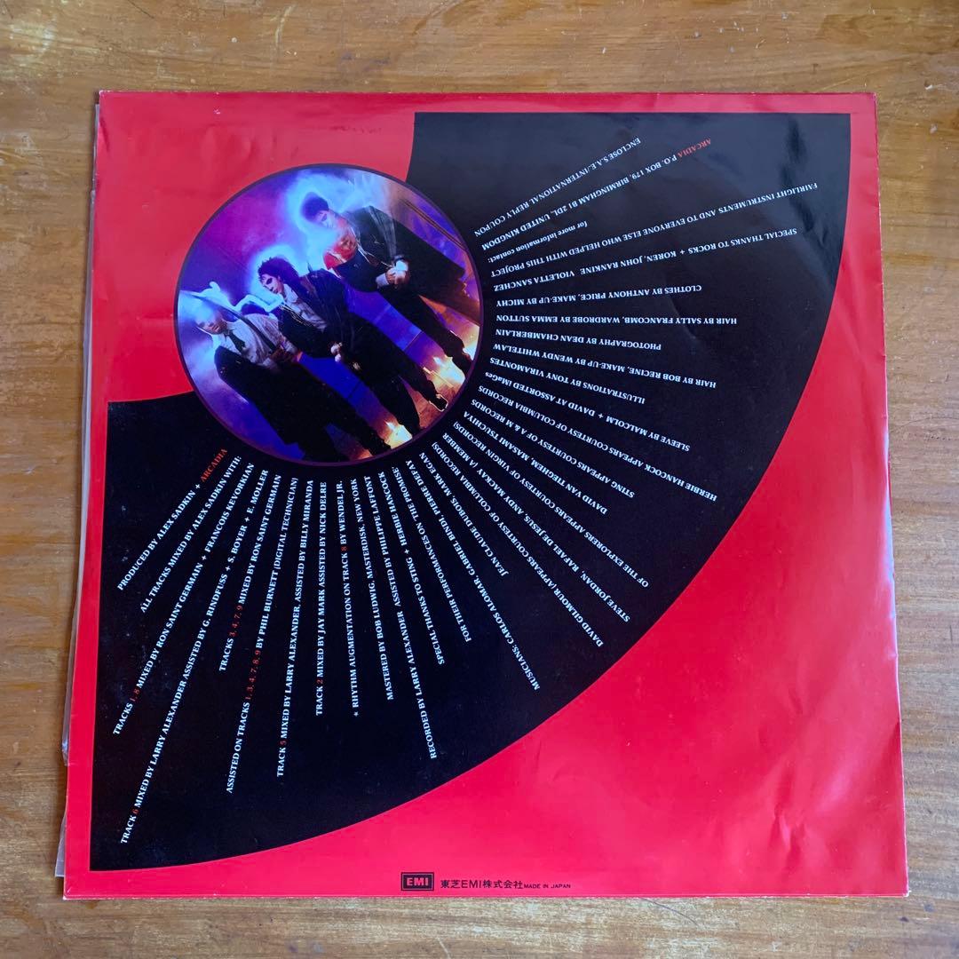 Arcadia So Red The Rose Japan LP w/ OBI Simon Le Bon Nick Rhodes Duran Duran