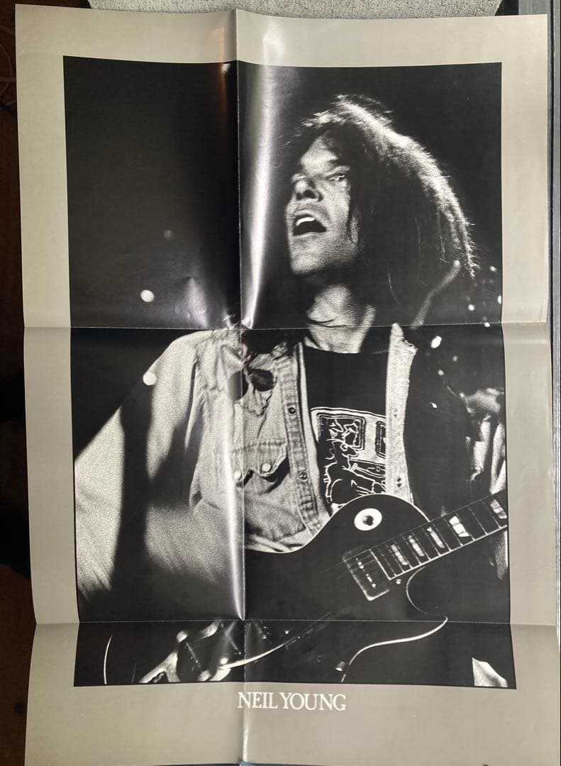 Neil Young - American Stars 'N Bars Vinyl LP Japan 1977 Warner-Pioneer w/ Poster