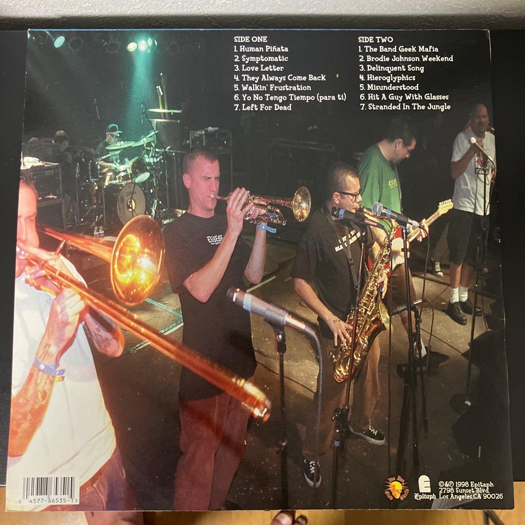 Voodoo Glow Skulls - The Band Geek Mafia LP Vinyl Epitaph 1998 Ska Punk