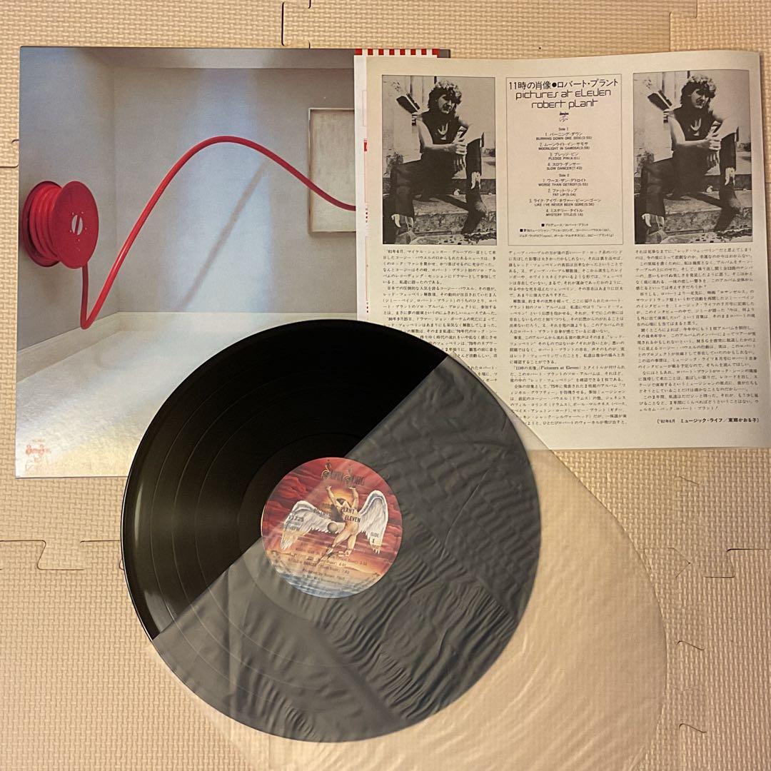 Robert Plant Pictures at Eleven Vinyl LP 1982 Japan W/ Obi Rare Pressing
