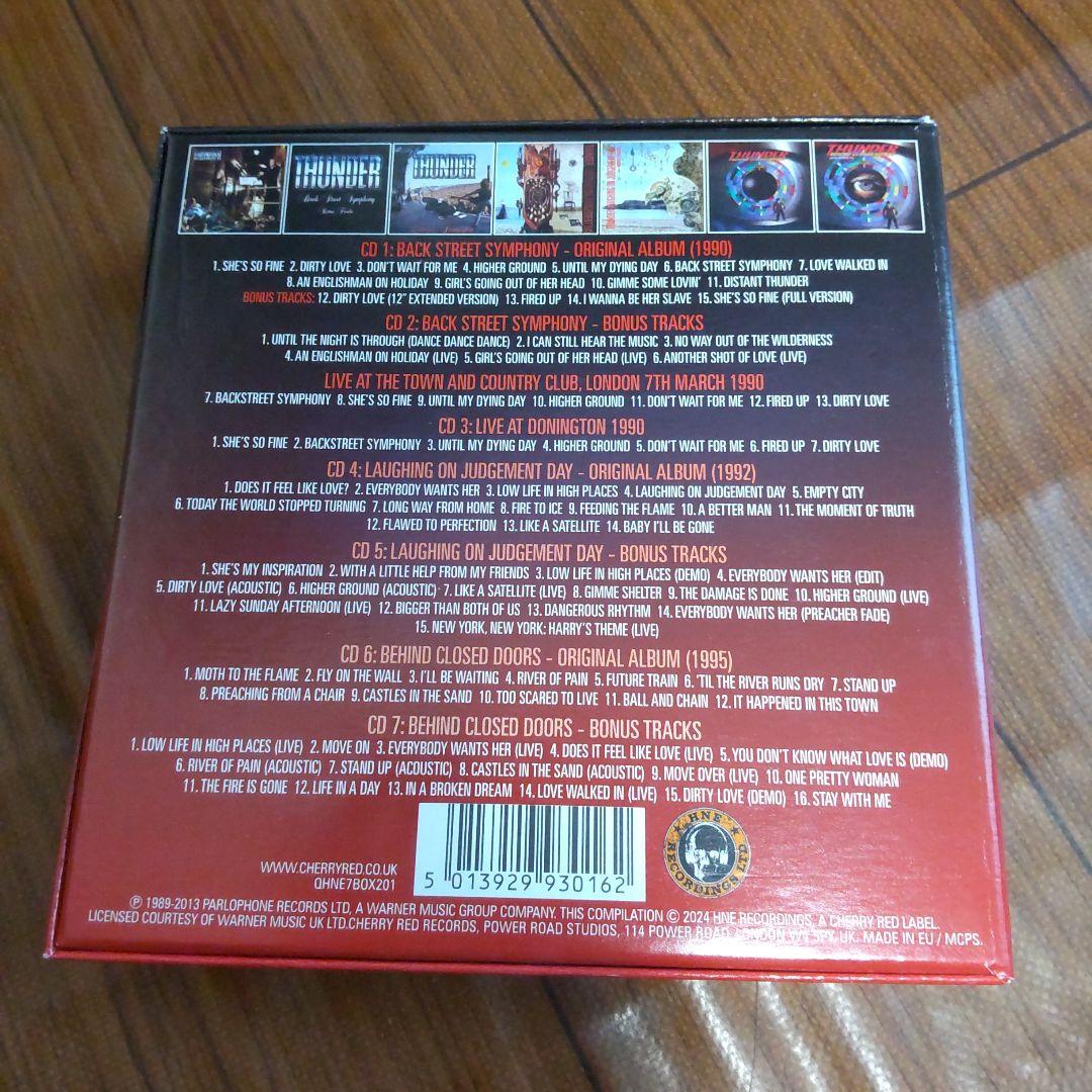Thunder The Complete EMI Recordings 1989-1995 7CD Box Set HNE Recordings