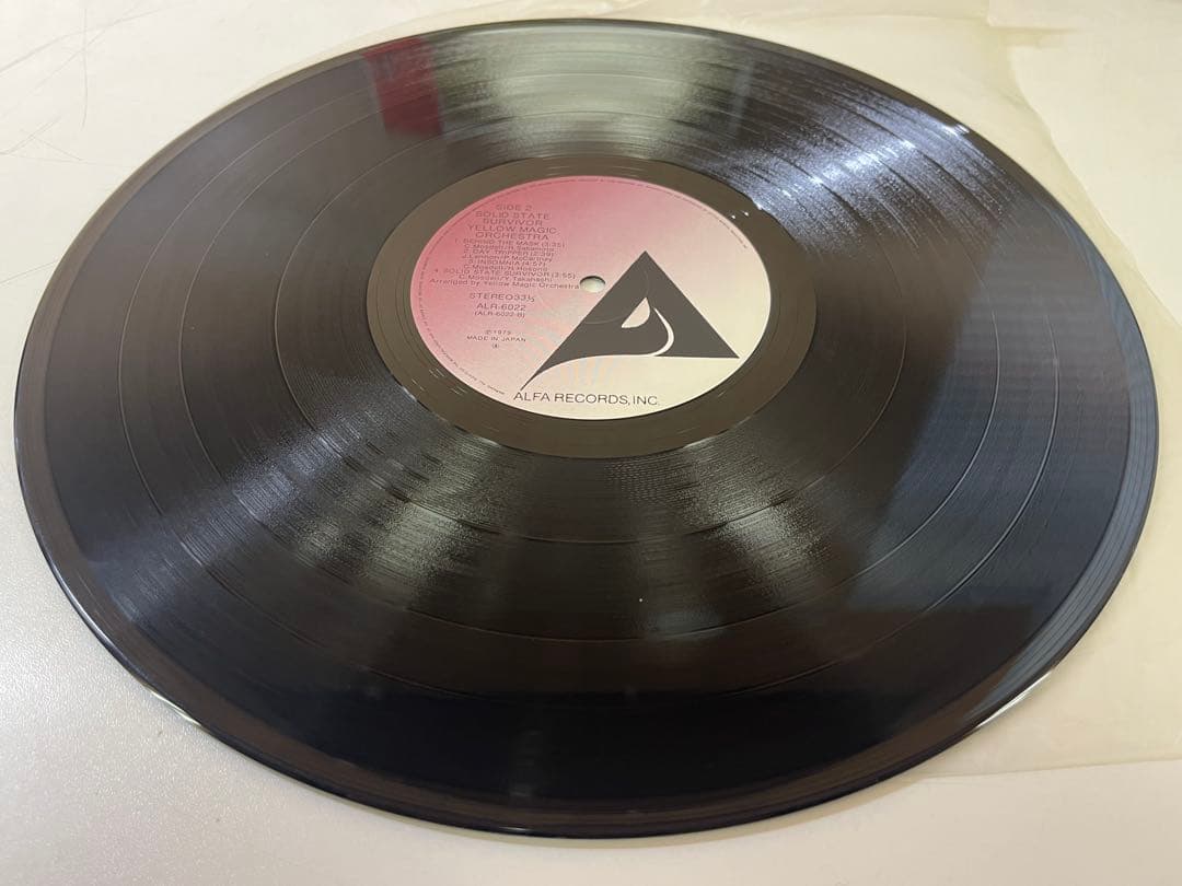 Yellow Magic Orchestra Solid State Survivor Vinyl LP 1979 Japan Original W/ Obi