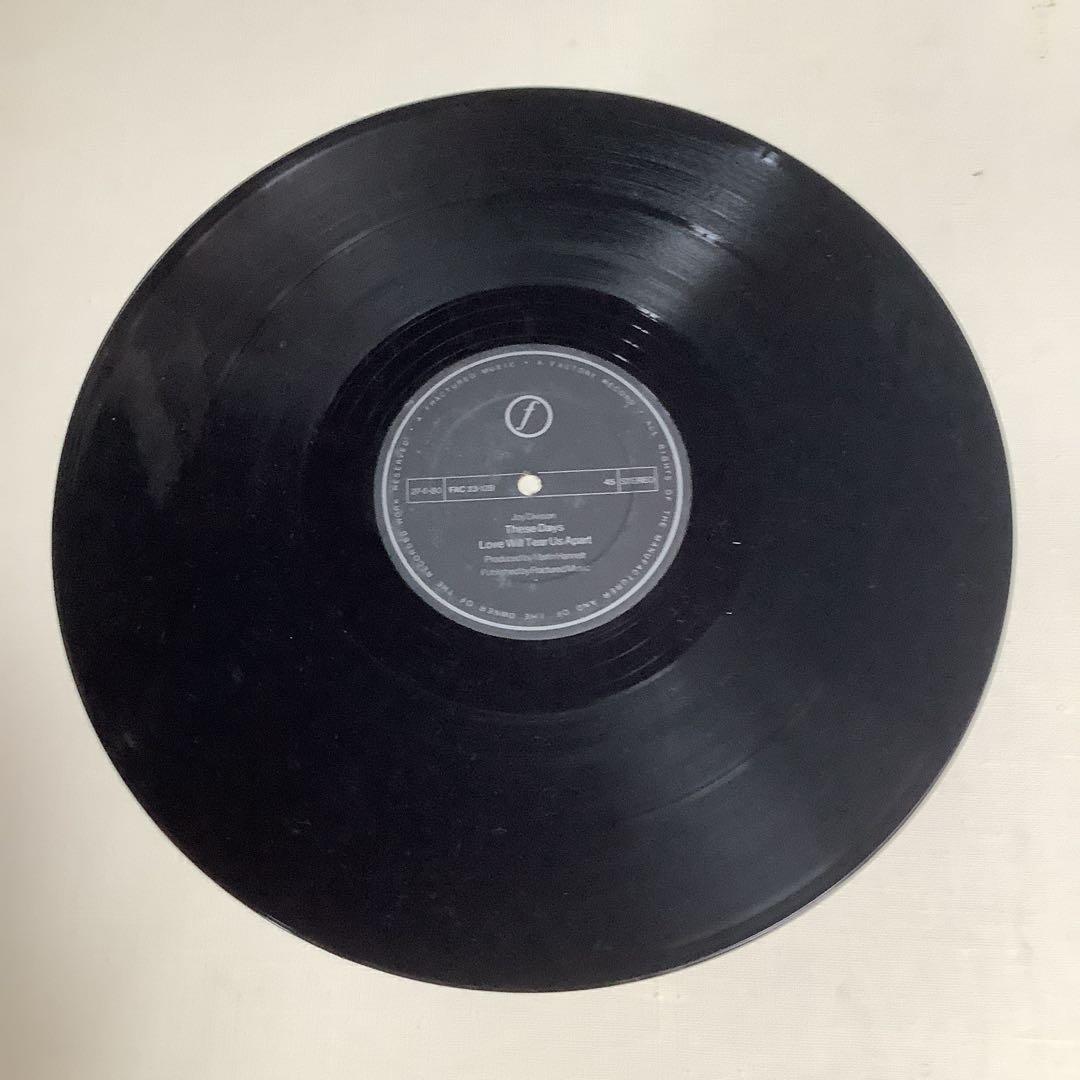 Joy Division - Love Will Tear Us Apart 12" Vinyl Record Original Post-Punk
