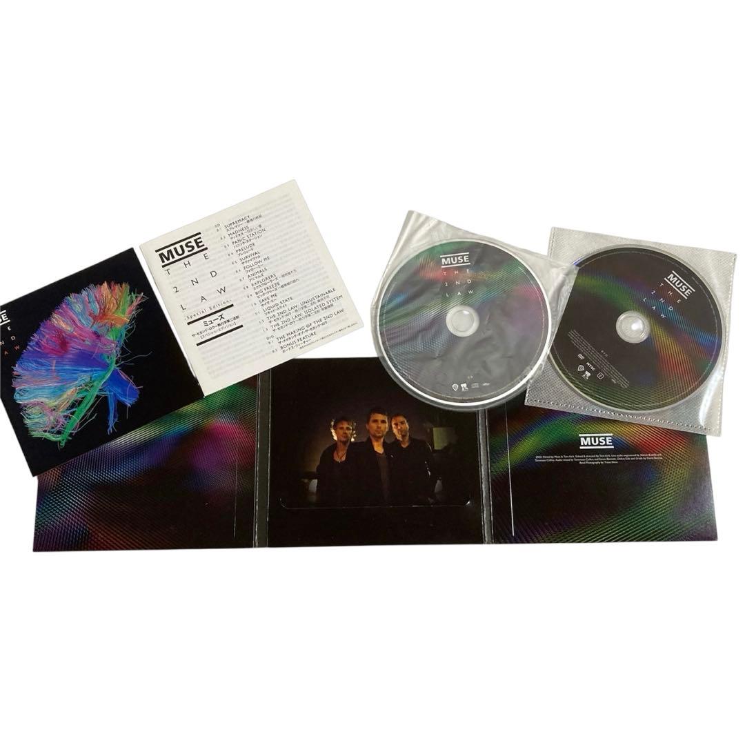 Muse - The 2nd Law CD+DVD Japan Press Limited Edition 2012 WPZR-30444/5