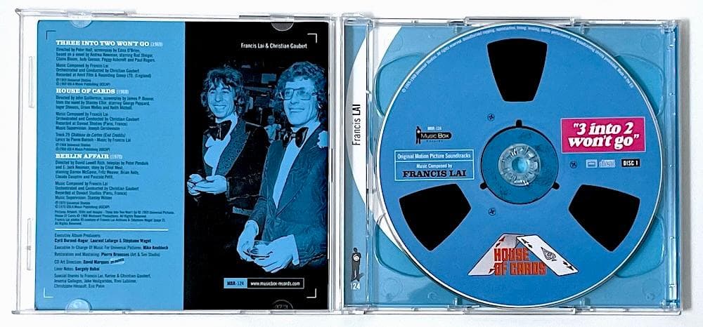 Francis Lai Soundtrack Collection 2CD Limited 750 Out of Print Used | Japansoundstore