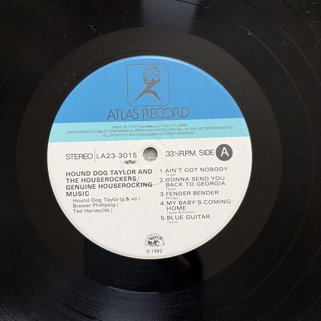 Hound Dog Taylor LP Record Genuine House Rockin Japan Press Used Include Lyrics | Japansoundstore