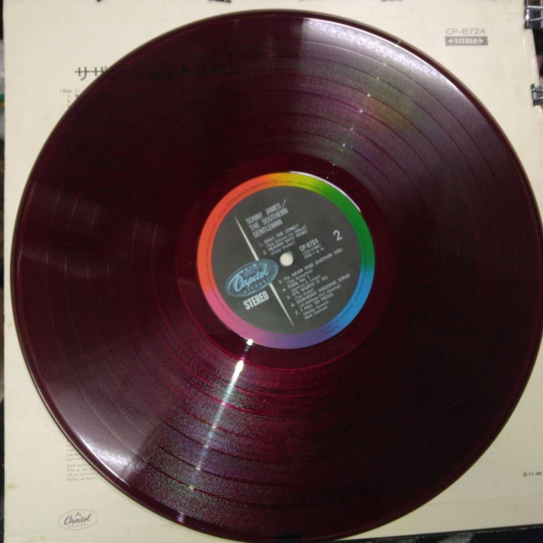Sonny James - The Southern Gentleman LP Japan Red Vinyl CP-8724 Pop Country