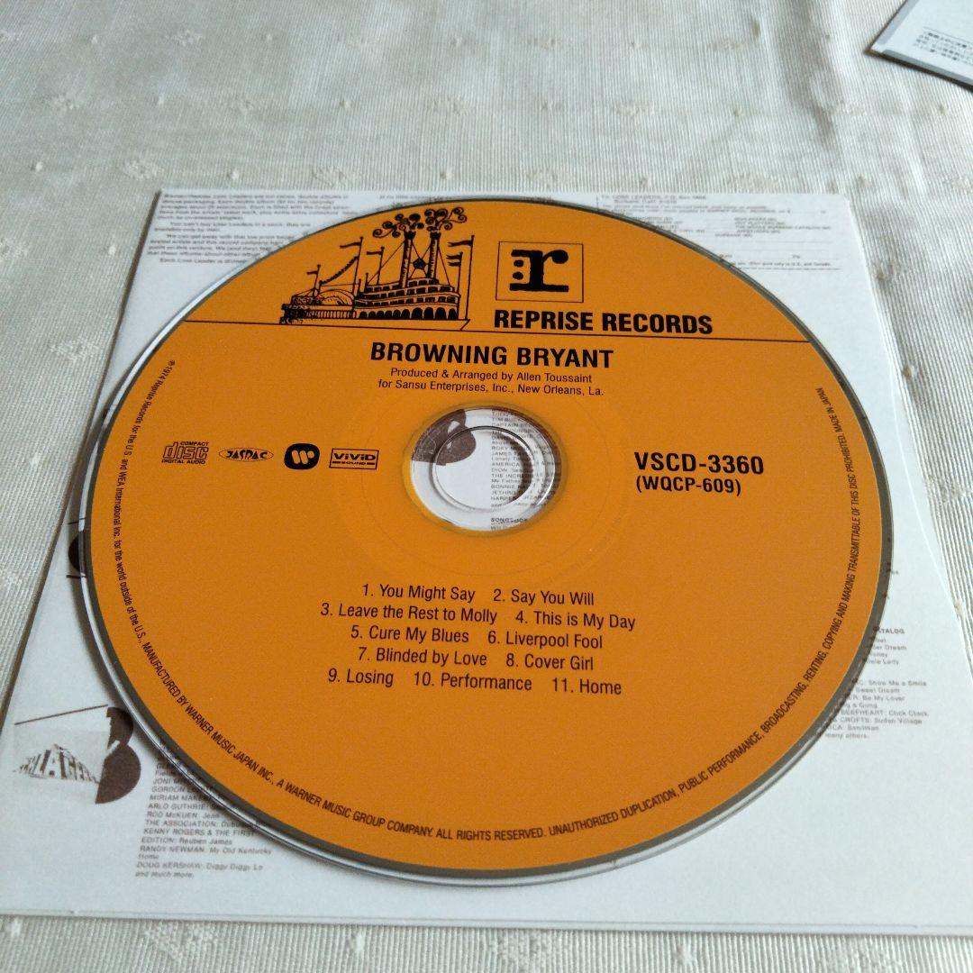 Browning Bryant - Browning Bryant CD Japan Press Paper Sleeve OBI