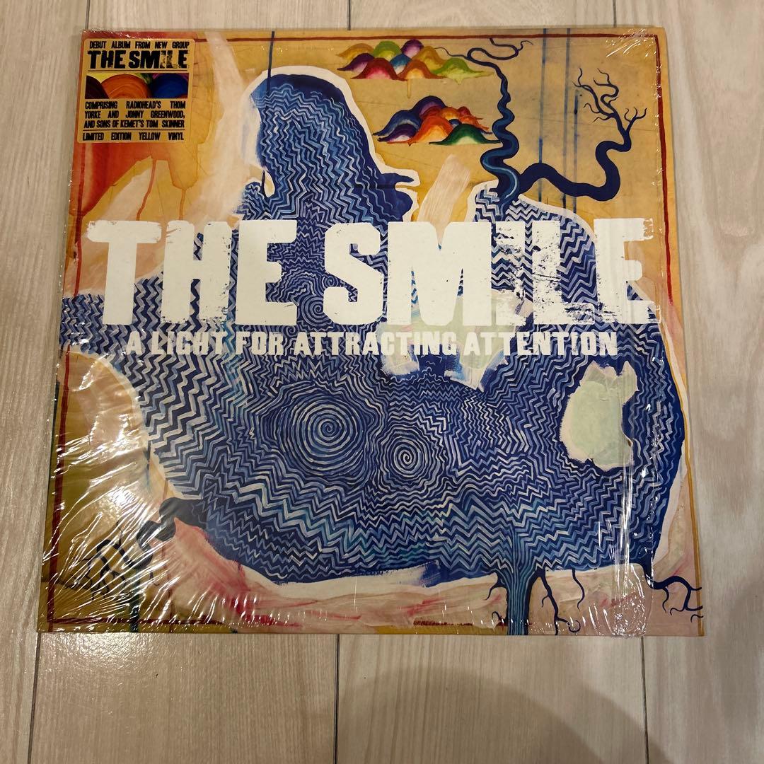The Smile - A Light for Attracting Attention Limited Yellow Vinyl LP Record