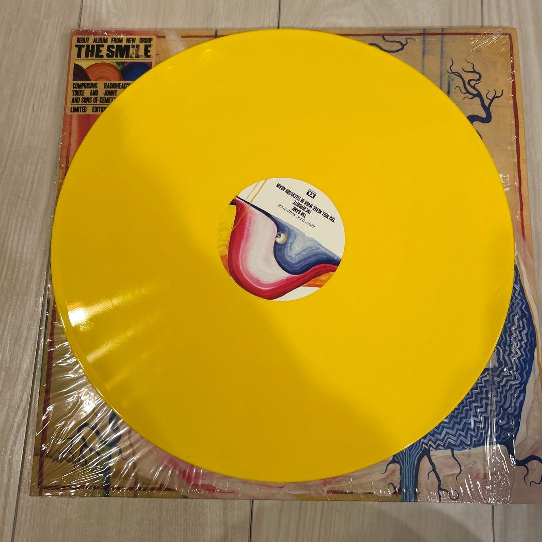 The Smile - A Light for Attracting Attention Limited Yellow Vinyl LP Record