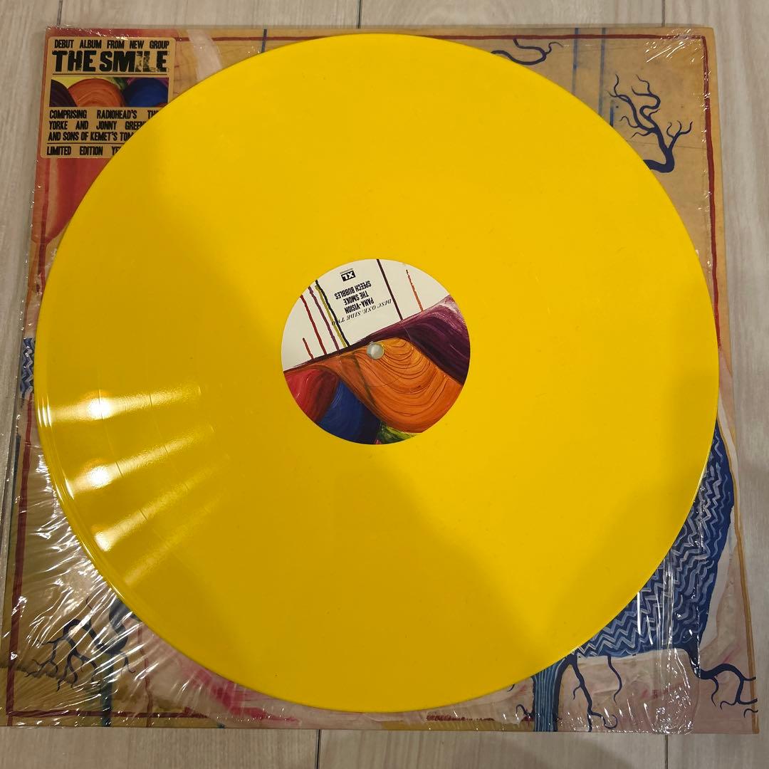The Smile - A Light for Attracting Attention Limited Yellow Vinyl LP Record