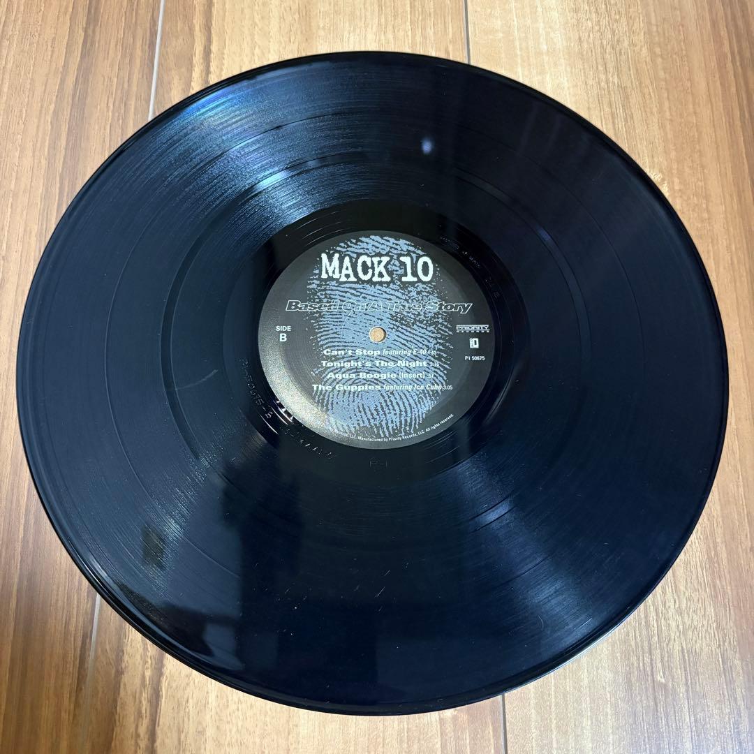 Mack 10 - Based On A True Story 2LP 1997 West Coast Hip Hop Vinyl Priority