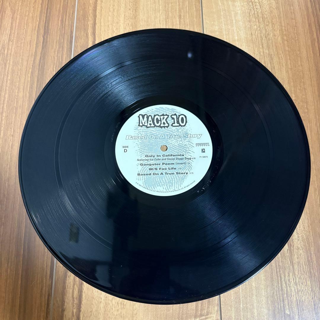 Mack 10 - Based On A True Story 2LP 1997 West Coast Hip Hop Vinyl Priority