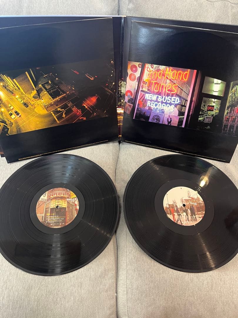 Superfunk - Hold Up - 2xLP Vinyl Album - French House / Disco - 2000 Pressing