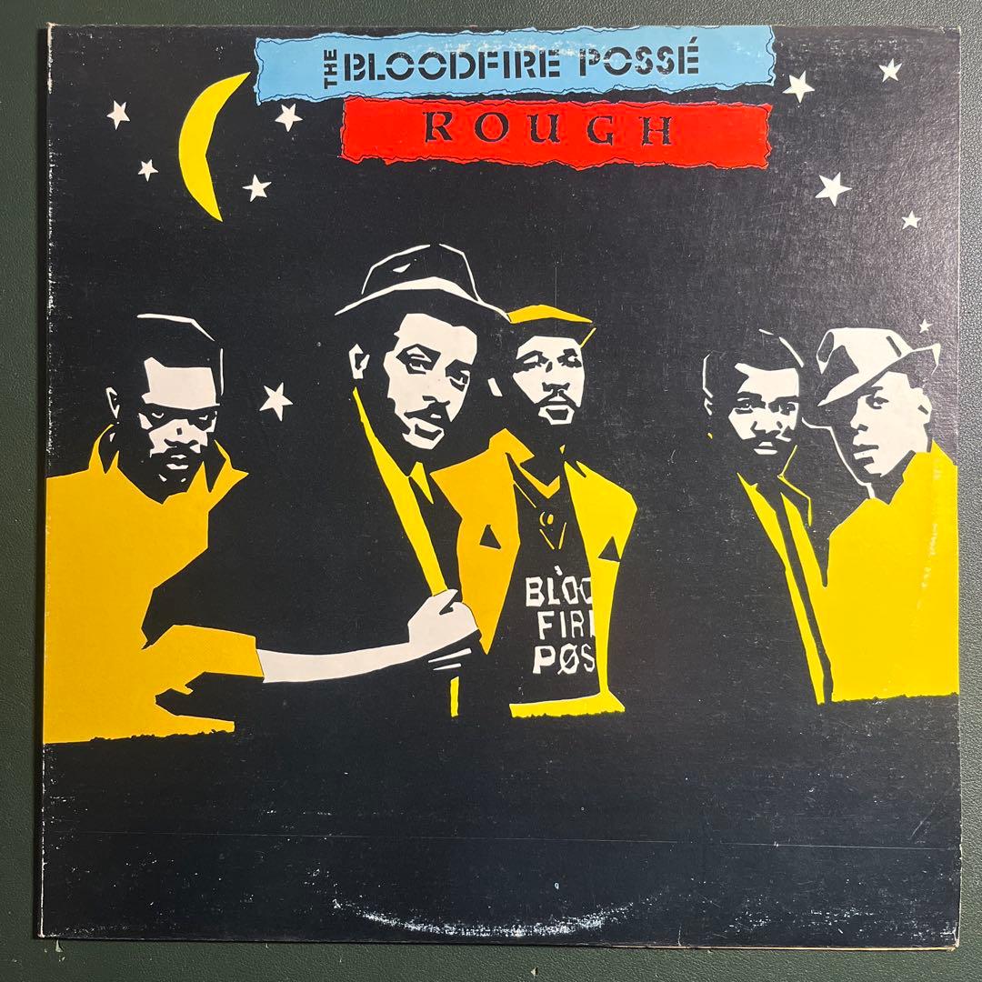 The Bloodfire Posse - Rough LP 1990 Jamaica Reggae Dancehall Vinyl Record