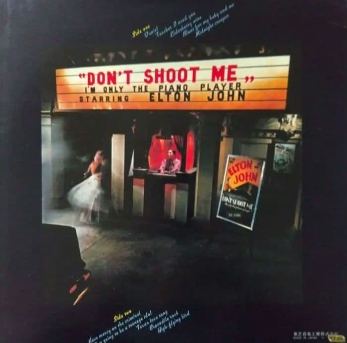 James Brown It's A Day & Elton John Don't Shoot Me Japan Vinyl LP Set Obi