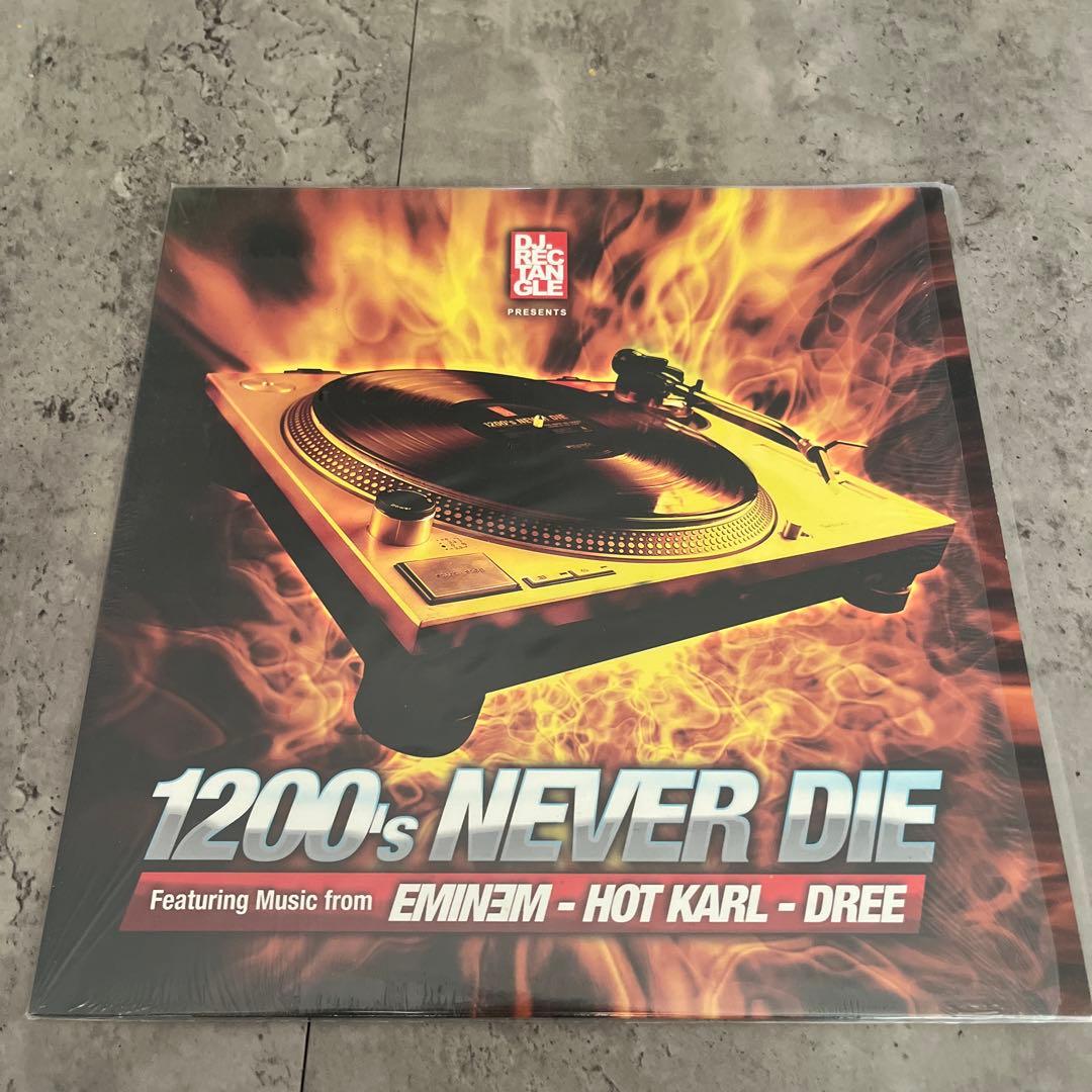 DJ Rectangle - 1200's Never Die 12" Vinyl EP Eminem Hot Karl Dree Hip Hop