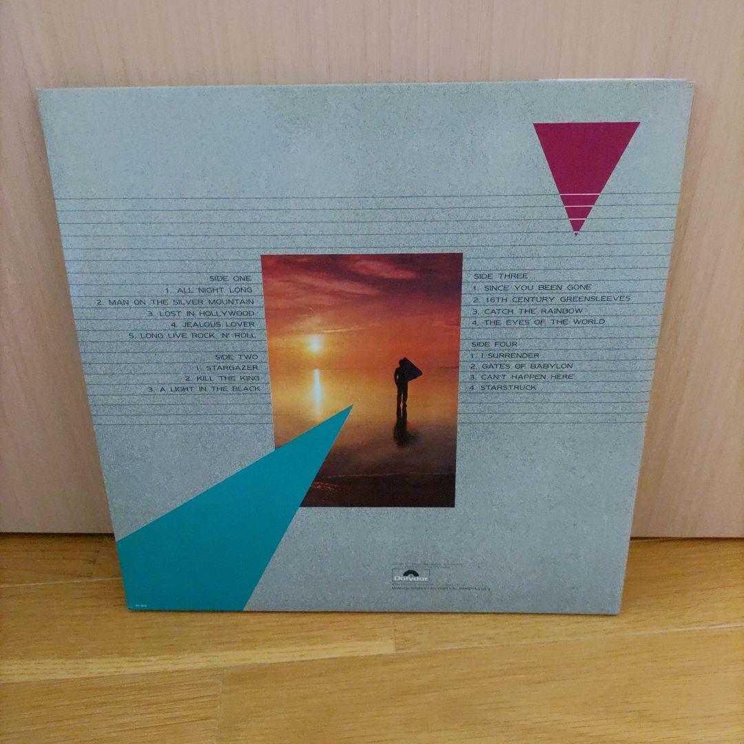 Rainbow - The Best Of Rainbow 2LP Japan Vinyl OBI Greatest Hits Compilation