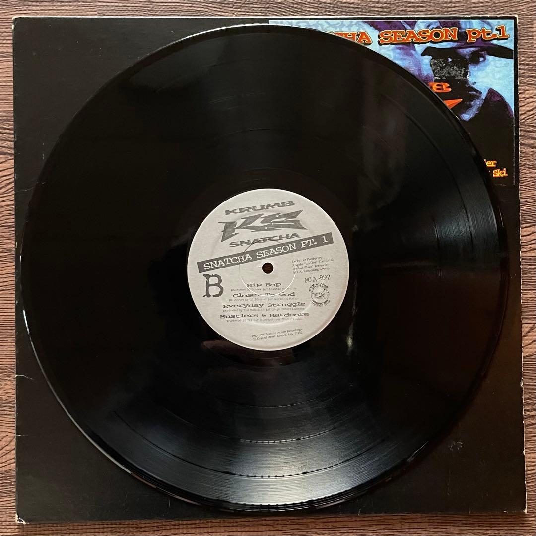 Krumb Snatcha - Snatcha Season Pt. 1 LP 1998 Hip Hop Vinyl Original Pressing