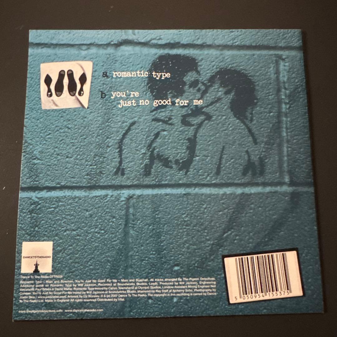 The Pigeon Detectives - Romantic Type 7" Blue Vinyl Single