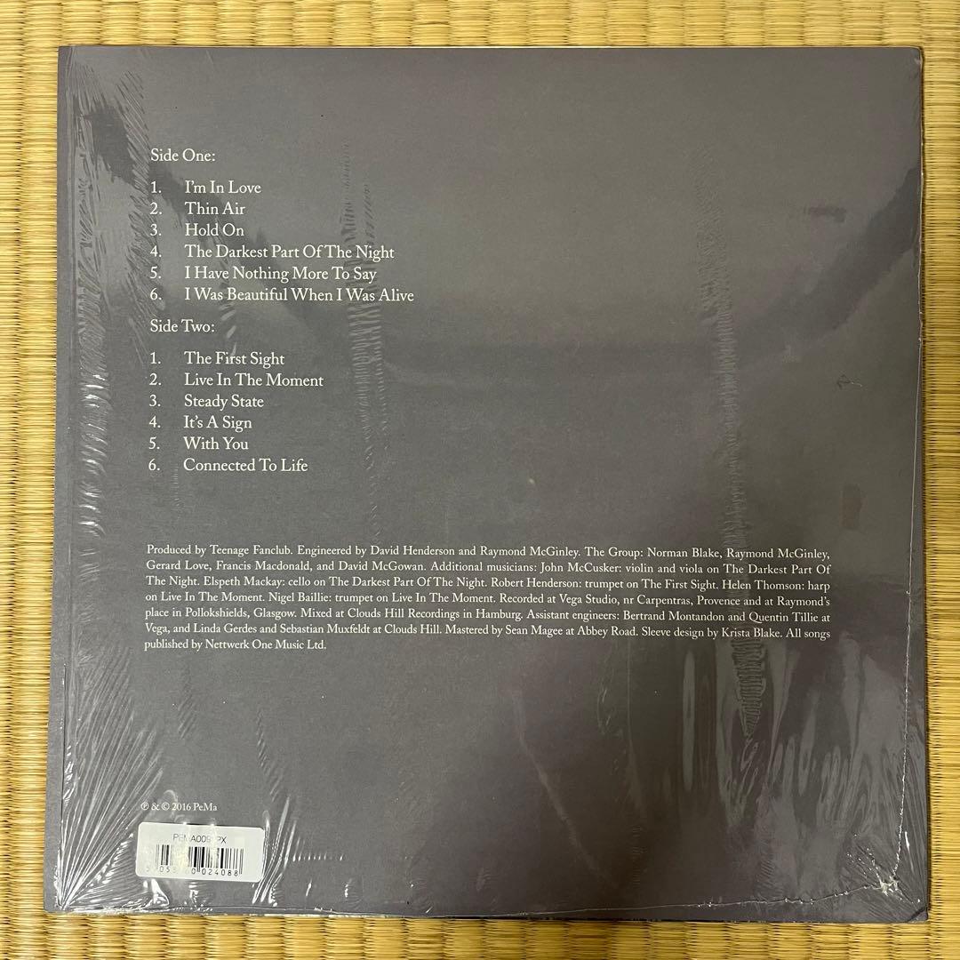 Teenage Fanclub - Here - Signed LP - Clear Vinyl - Limited Edition - Poster Inc