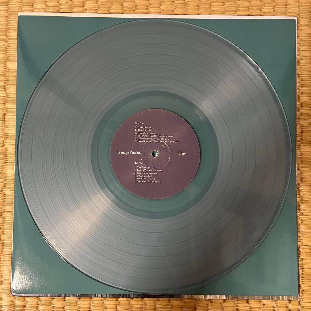 Teenage Fanclub - Here - Signed LP - Clear Vinyl - Limited Edition - Poster Inc