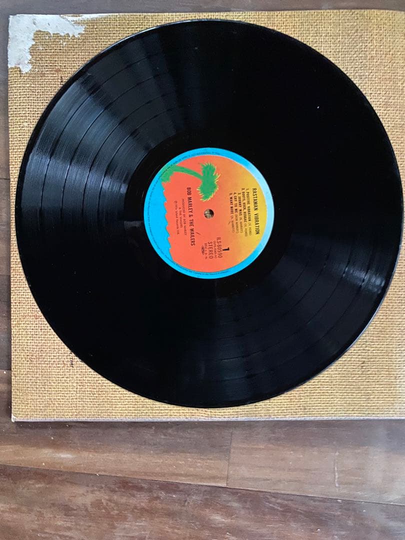 Bob Marley & The Wailers Rastaman Vibration Vinyl LP 1976 Japan Pressing