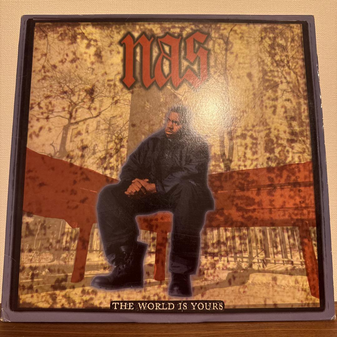 Nas - The World Is Yours 12" Vinyl Hip Hop Classic Pete Rock Q-Tip Remix