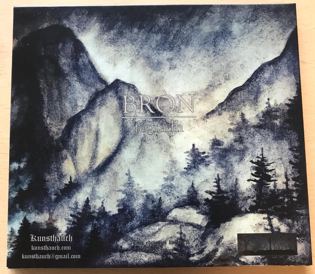 BRON fogradh CD Atmospheric Black Metal Limited Edition Kunsthauch Russia Import