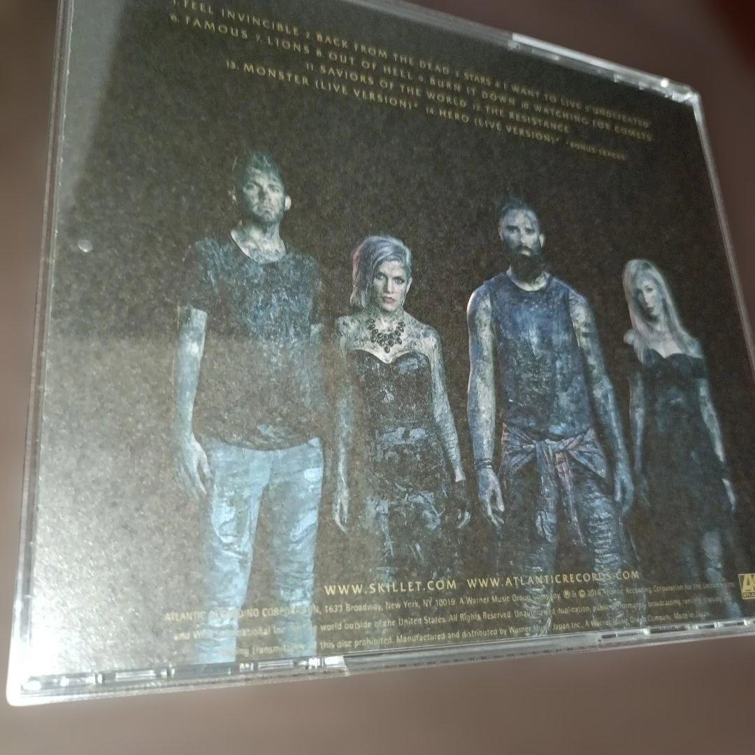 Skillet Unleashed CD Japan Press with OBI 14 Tracks Bonus Tracks 2016