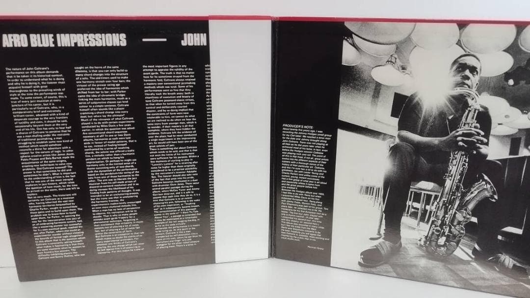 John Coltrane - Afro Blue Impressions 2LP Japan Vinyl Jazz Live w/ Obi