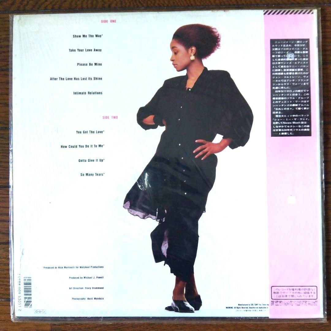 Regina Belle All By Myself LP Vinyl Japan 1987 CBS/Sony 28AP 3375 w/ Obi Strip