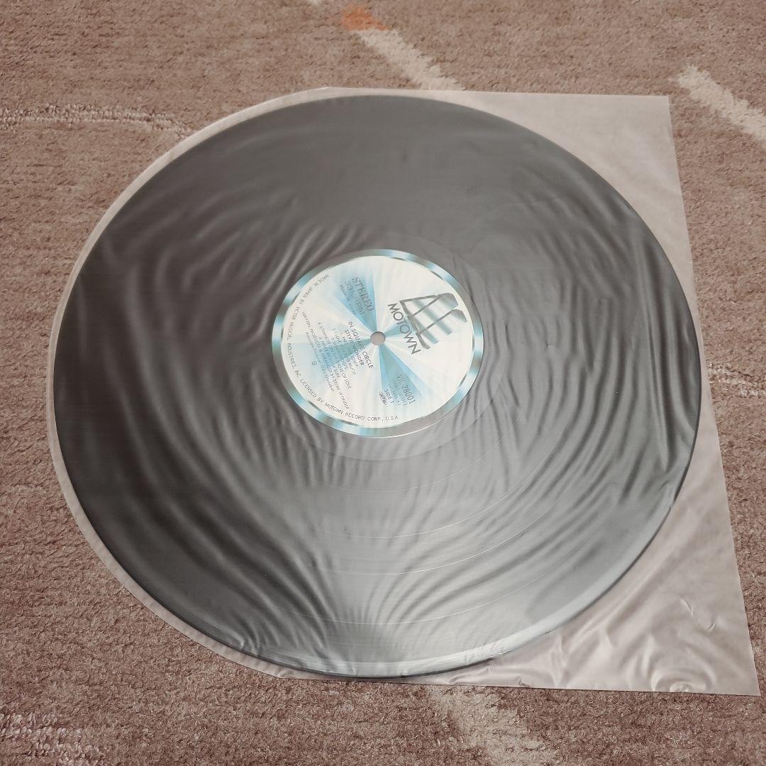 Stevie Wonder - In Square Circle LP 1985 Japan Vinyl Record with Obi & Booklet